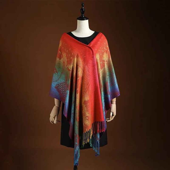 Women's Cashmere Wrap - Luxurious Softness and Elegance