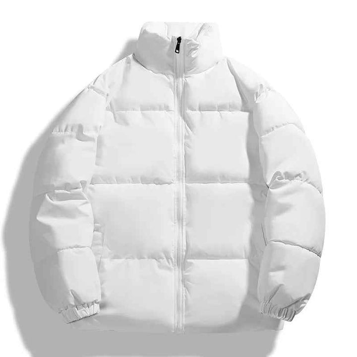Women's Casual Winter Puffer Jacket - Warm & Stylish White