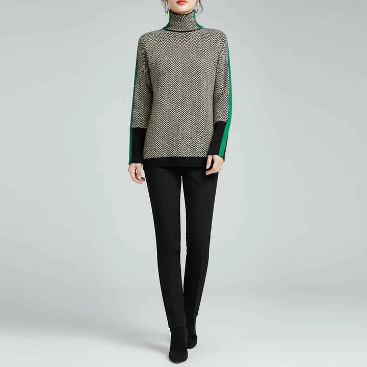 Women's Chevron Pattern Sweater