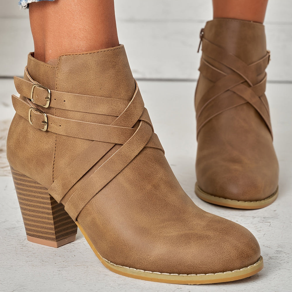Women's Stylish Heeled Ankle Boots