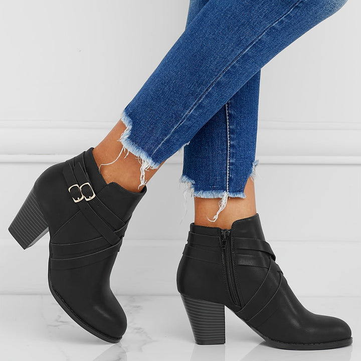 Women's Stylish Heeled Ankle Boots