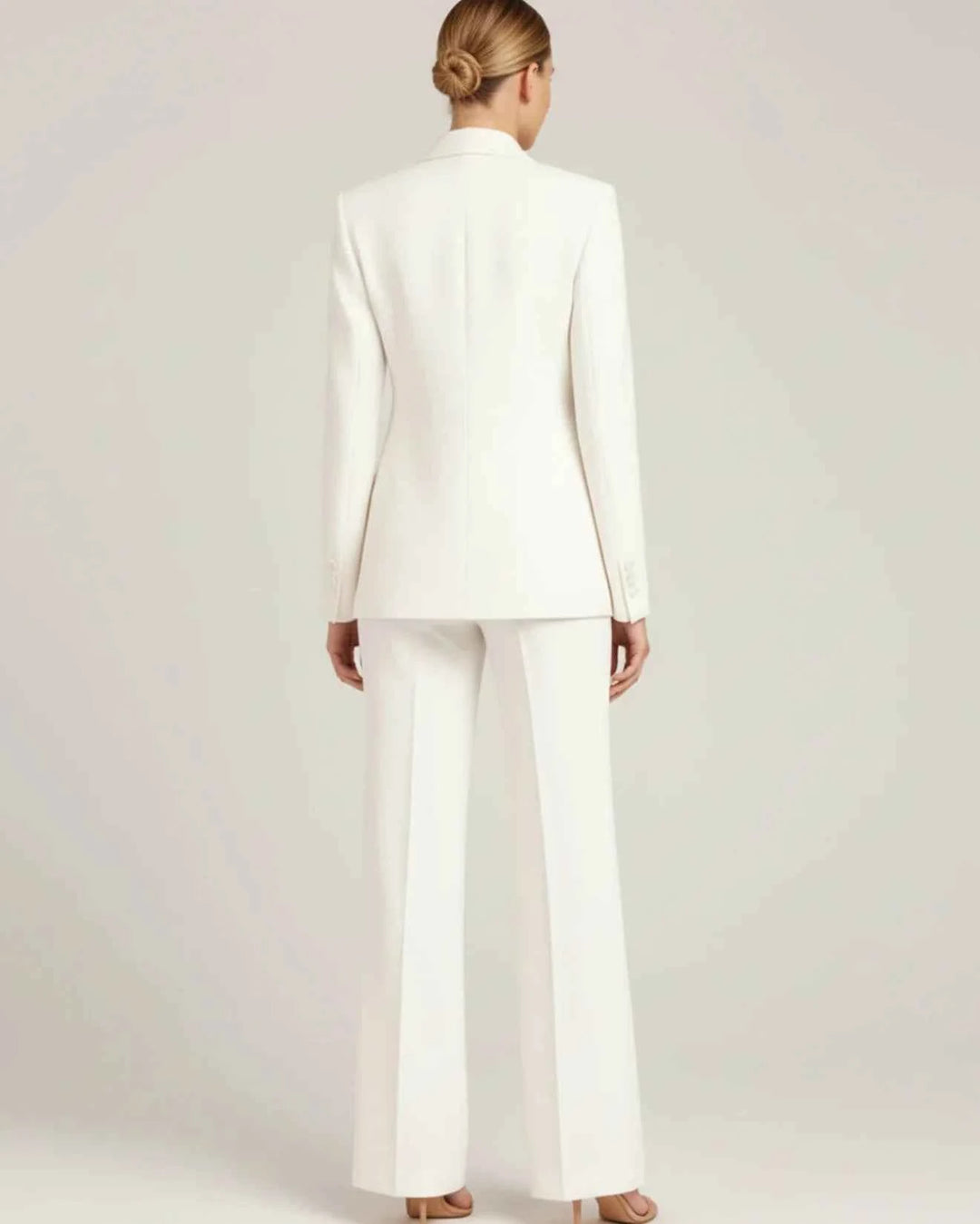 Women's Chic Tailored Long Blazer Suit Set