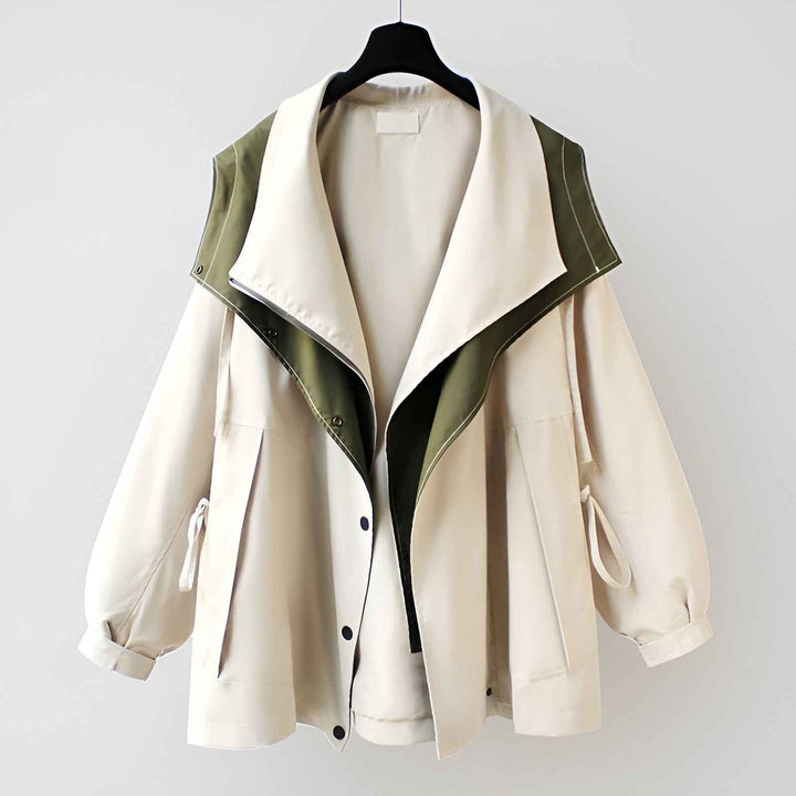 Women's City Breeze Lightweight Windbreaker Beige