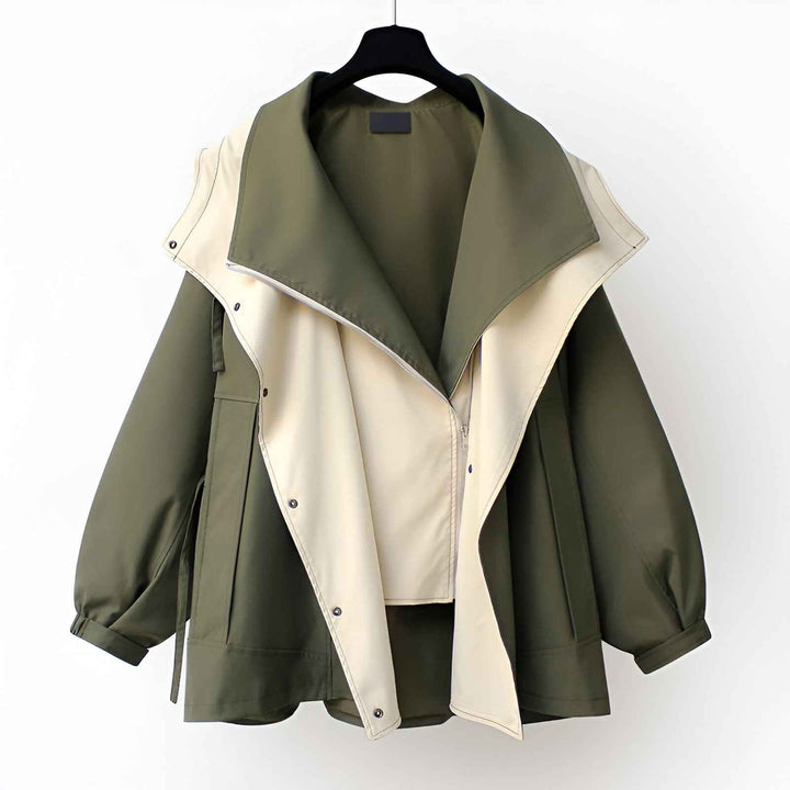 Women's City Breeze Lightweight Windbreaker Green