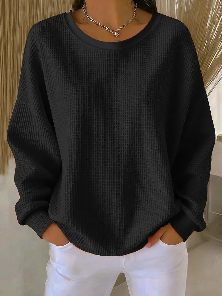 Women's Classic Knit Sweater Black