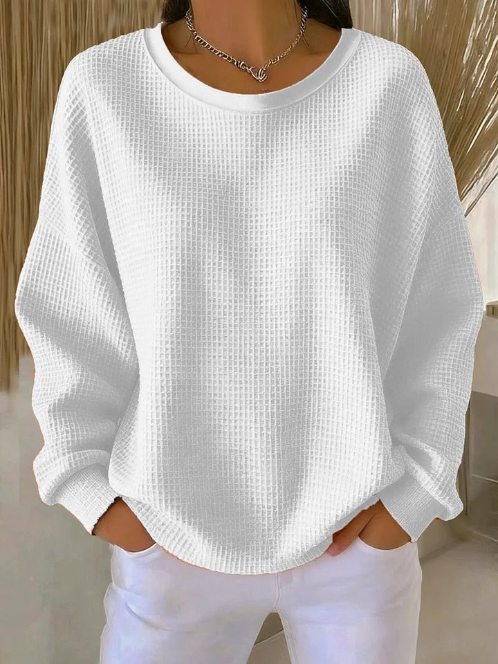 Women's Classic Knit Sweater White