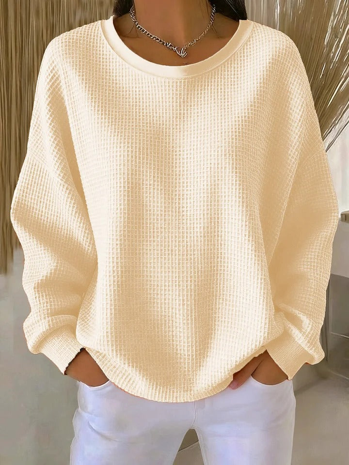 Women's Classic Knit Sweater Apricot