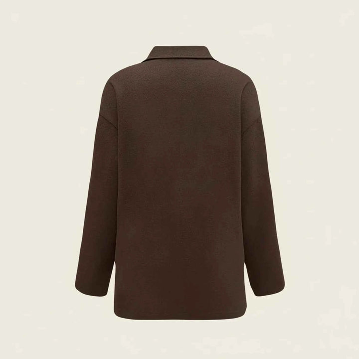 Women's Collared Overshirt Jacket