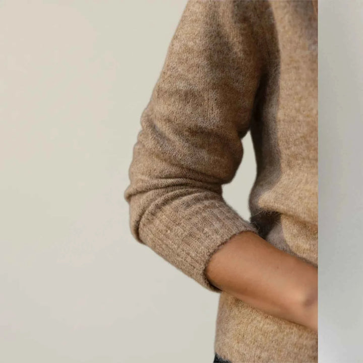 Women's Collared Winter Cardigan Sweater