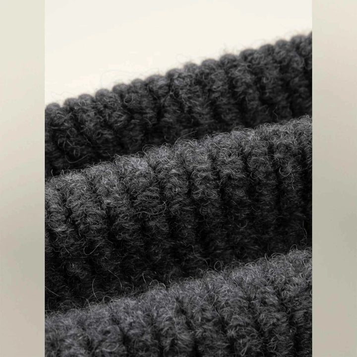 Women's Collarless Knit Cardigan Jacket