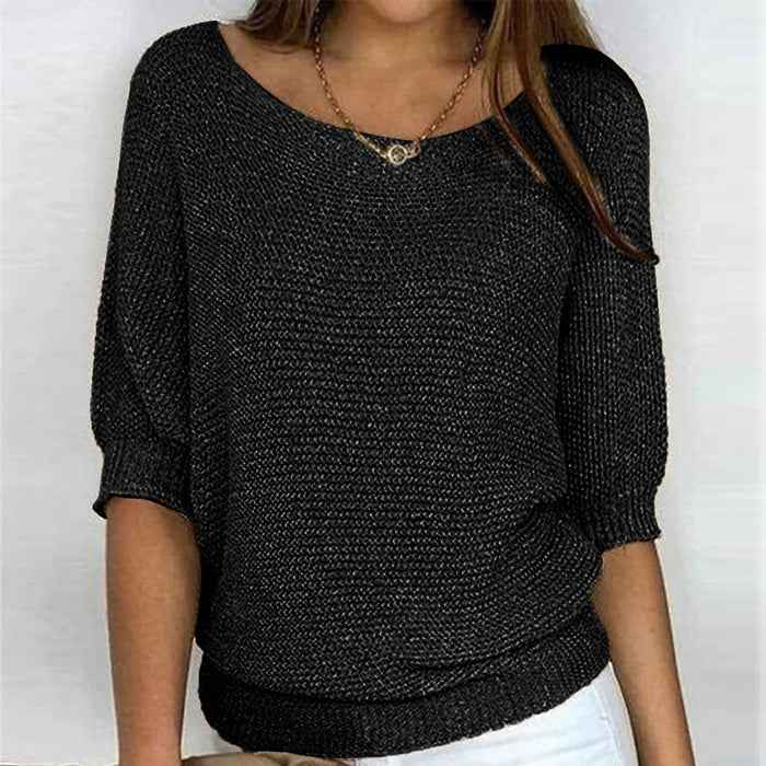 Women's Comfortable Elegant Sweater Black