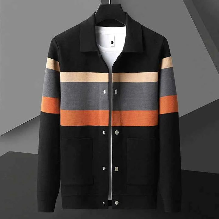 Women's Cozy Knit Cardigan Orange