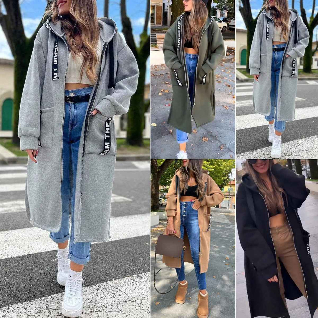 Women's Cozy Oversized Hoodie Coat