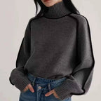 Women's Cozy Wool Sweater Gray