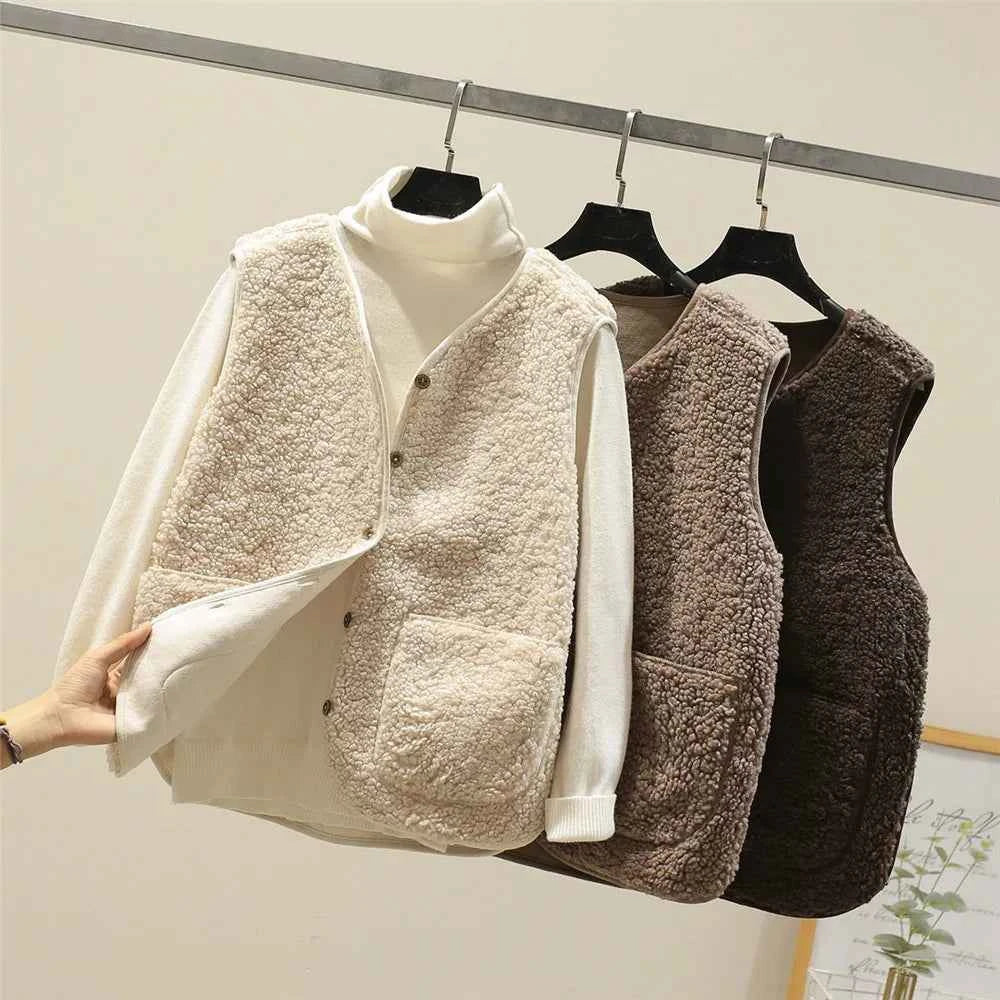 Women's Cozy Wool Vest