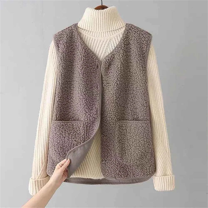 Women's Cozy Wool Vest