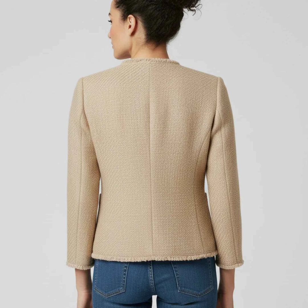 Women's Cropped Tweed Jacket