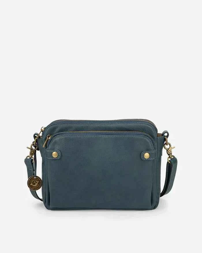 Women's Stylish Crossbody Satchel Bag Blue