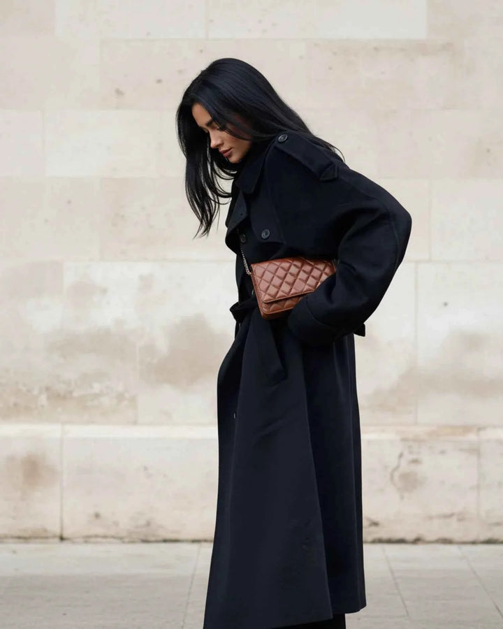 Women's Double-Breasted Trench Coat