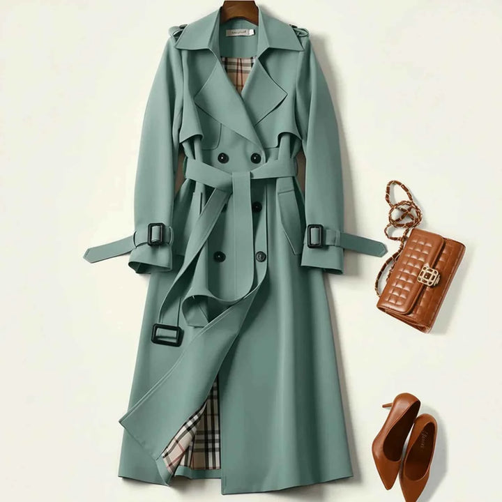 Women's Double-Breasted Trench Coat