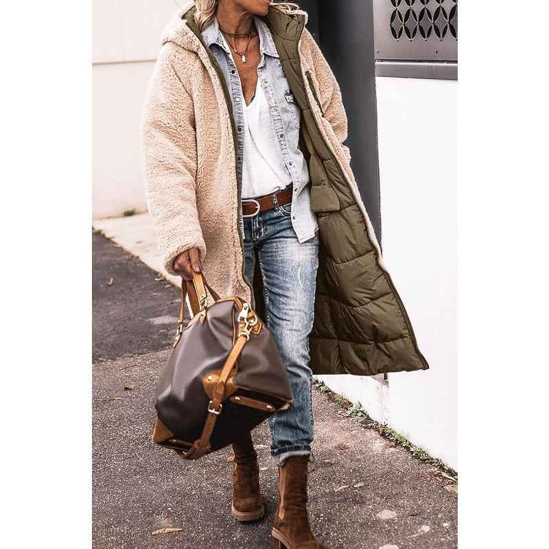 Women's Double-Sided Parka Jacket