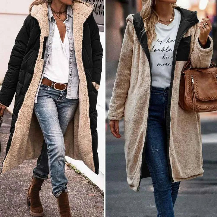 Women's Double-Sided Parka Jacket
