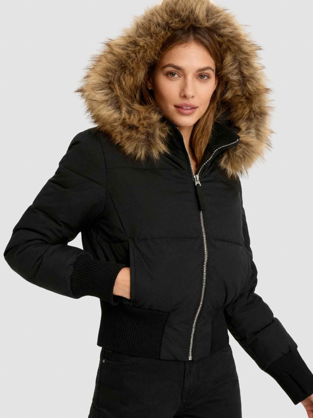 Women's Down-Filled Winter Puffer Jacket