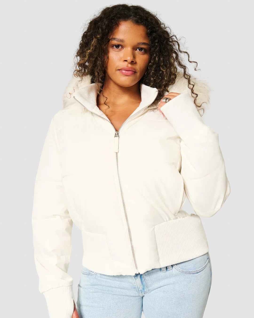 Women's Down-Filled Winter Puffer Jacket