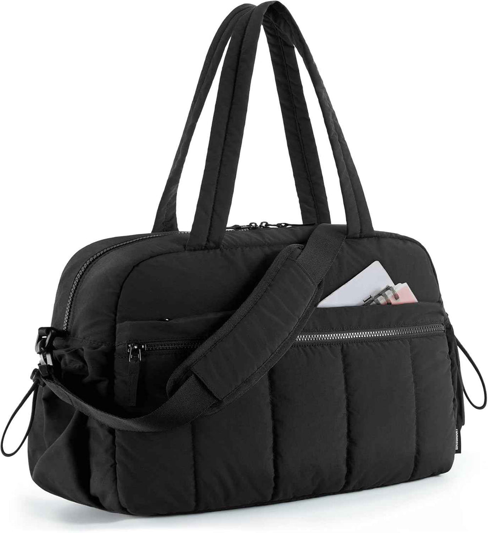 Women's Stylish Duffle Bag for Travel & Work Black