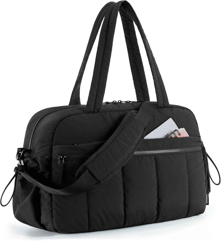 Women's Stylish Duffle Bag for Travel & Work Black