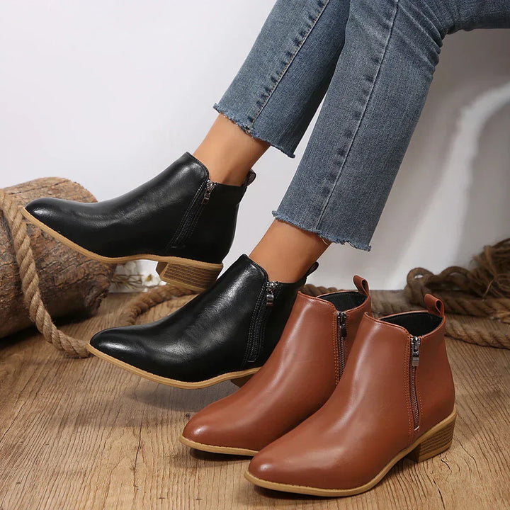 Women's Stylish All-Day Comfort Ankle Boots