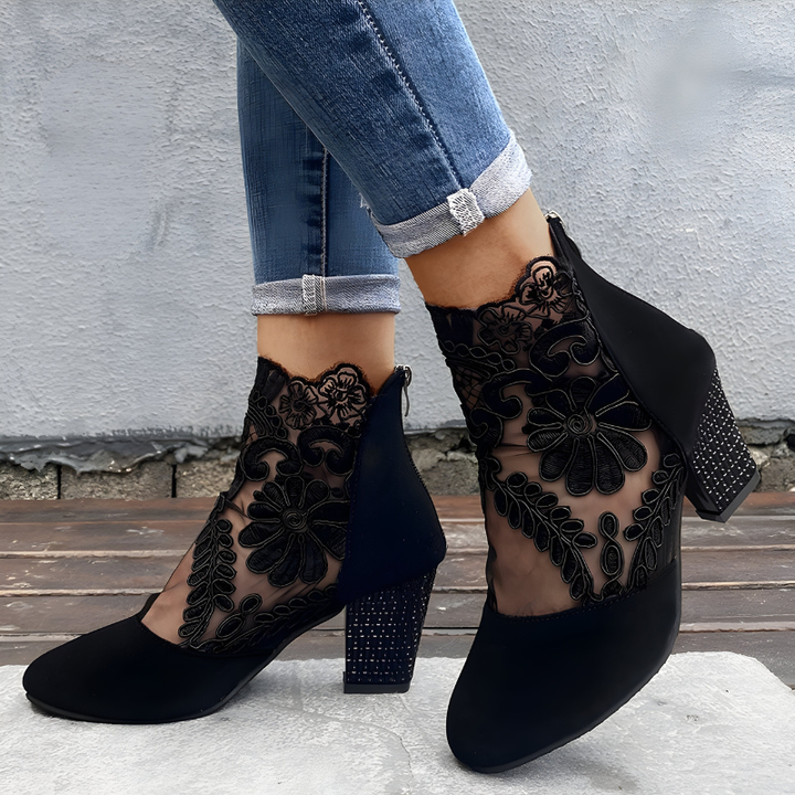 Women's Stylish Ankle Strap High Heels