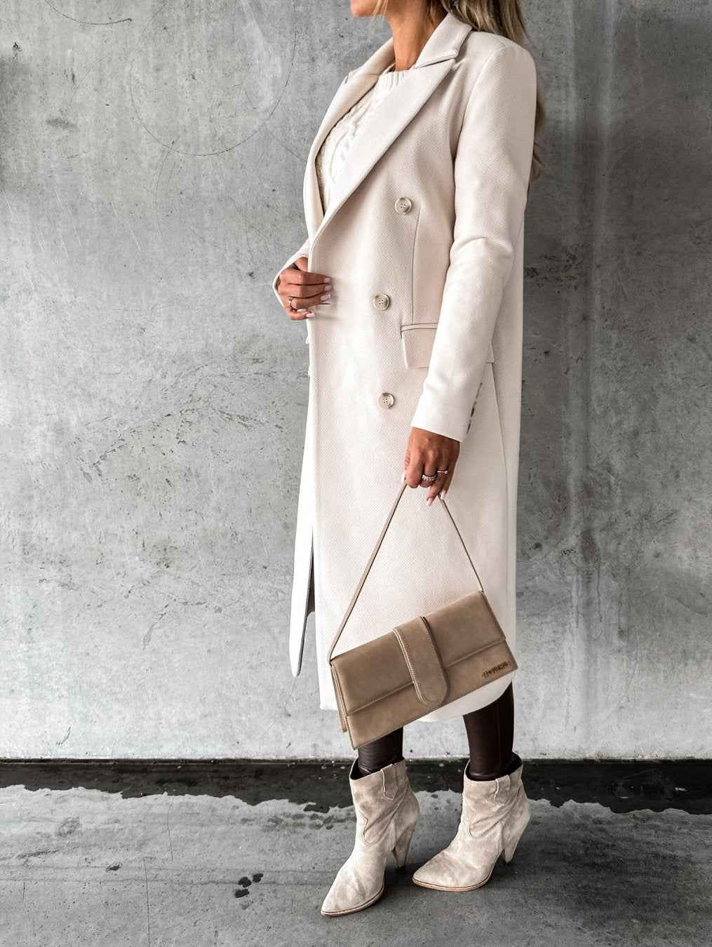 Women's Elegant Wool Coat