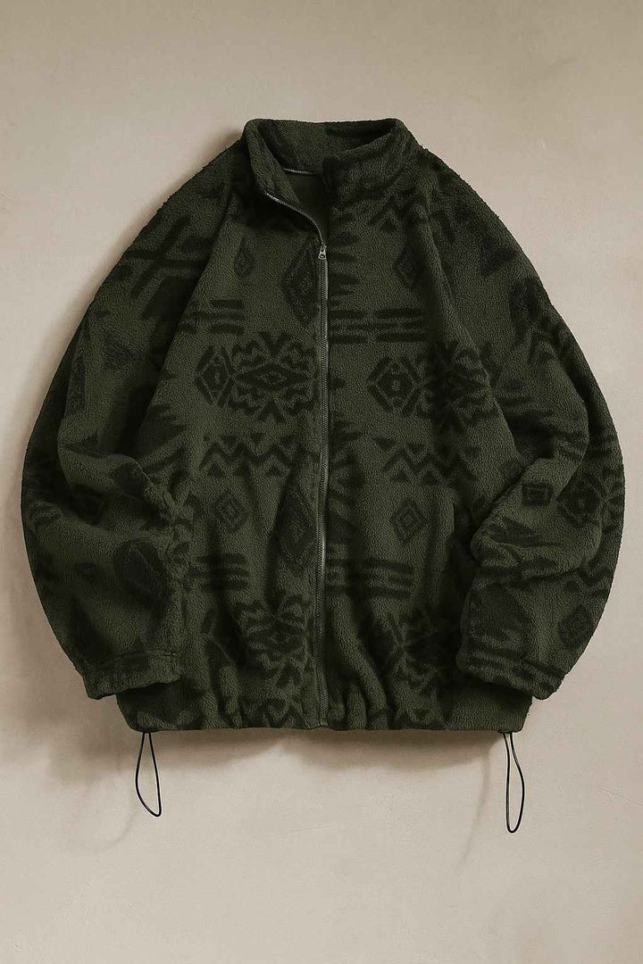 Women's Fleece Jacket - Saddlebrook Style Green