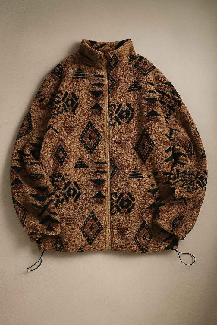 Women's Fleece Jacket - Saddlebrook Style Brown