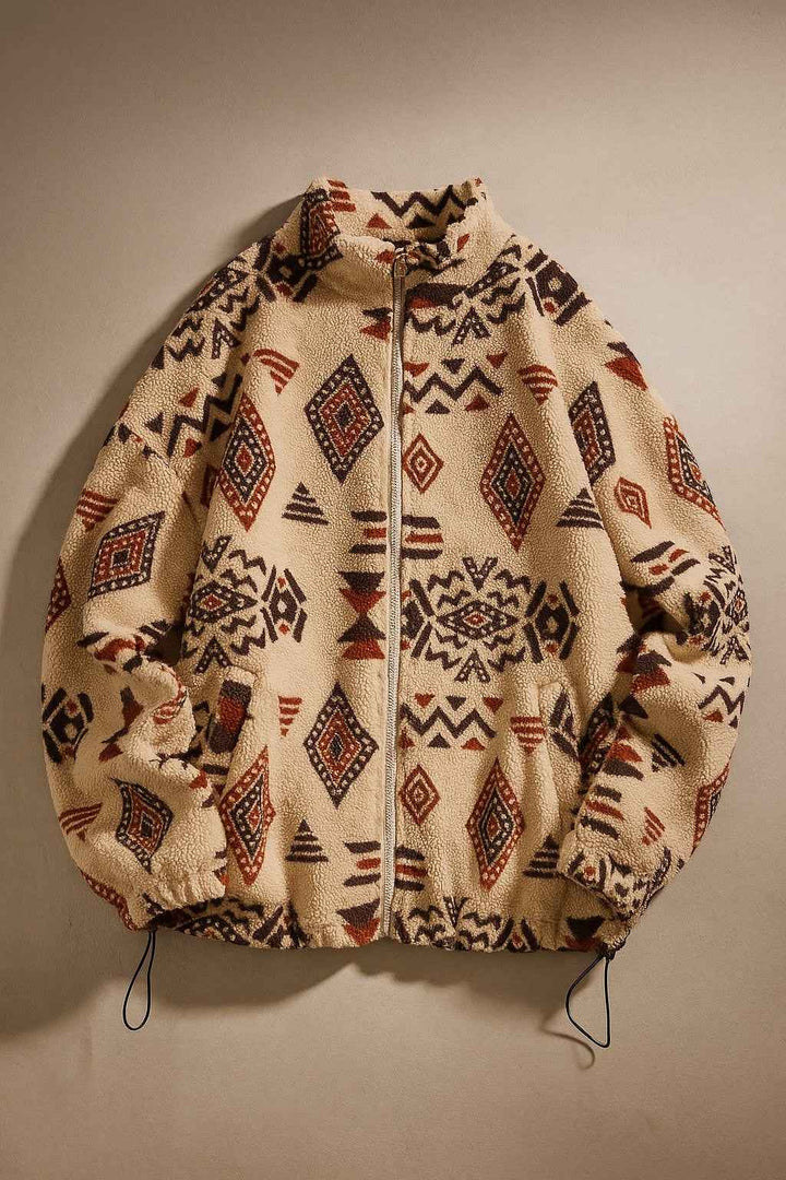 Women's Fleece Jacket - Saddlebrook Style Khaki