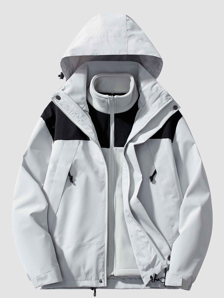 Women's Fleece-Lined Softshell Jacket for Winter Warmth Grey