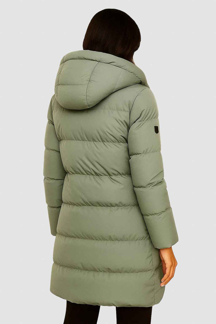 Women's Fleece-Lined Winter Puffer Coat | Warm & Stylish Outerwear