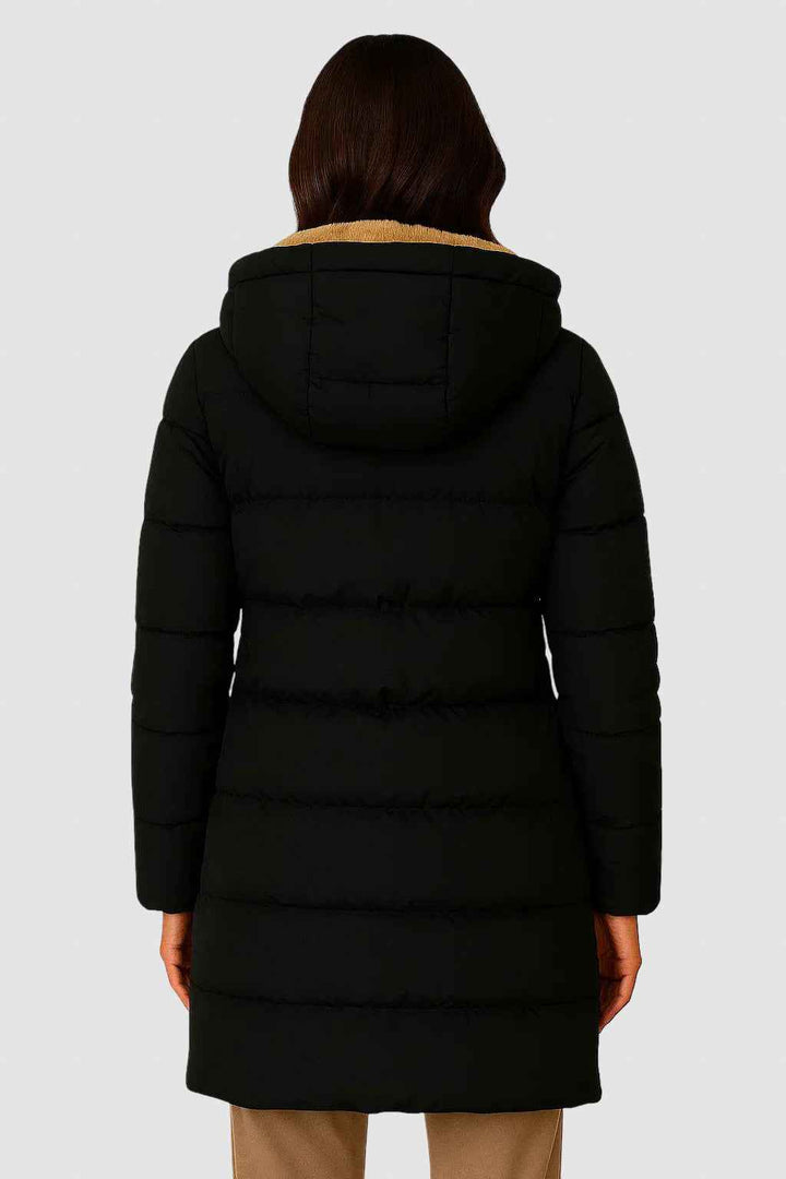 Women's Fleece-Lined Winter Puffer Coat | Warm & Stylish Outerwear