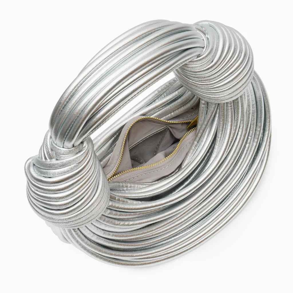 Women's Sculptural Knot Clutch Handbag | Statement Piece