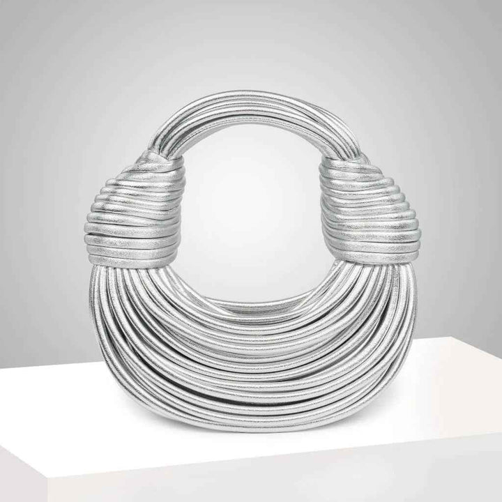 Women's Sculptural Knot Clutch Handbag | Statement Piece