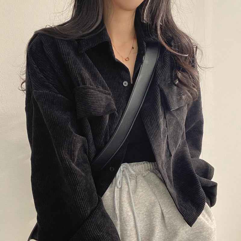 Women's Heather Corduroy Jacket