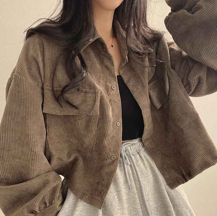 Women's Heather Corduroy Jacket