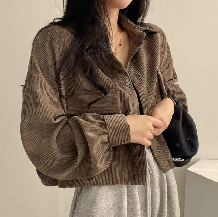Women's Heather Corduroy Jacket