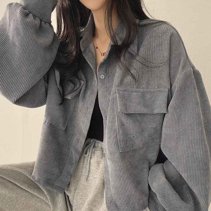 Women's Heather Corduroy Jacket