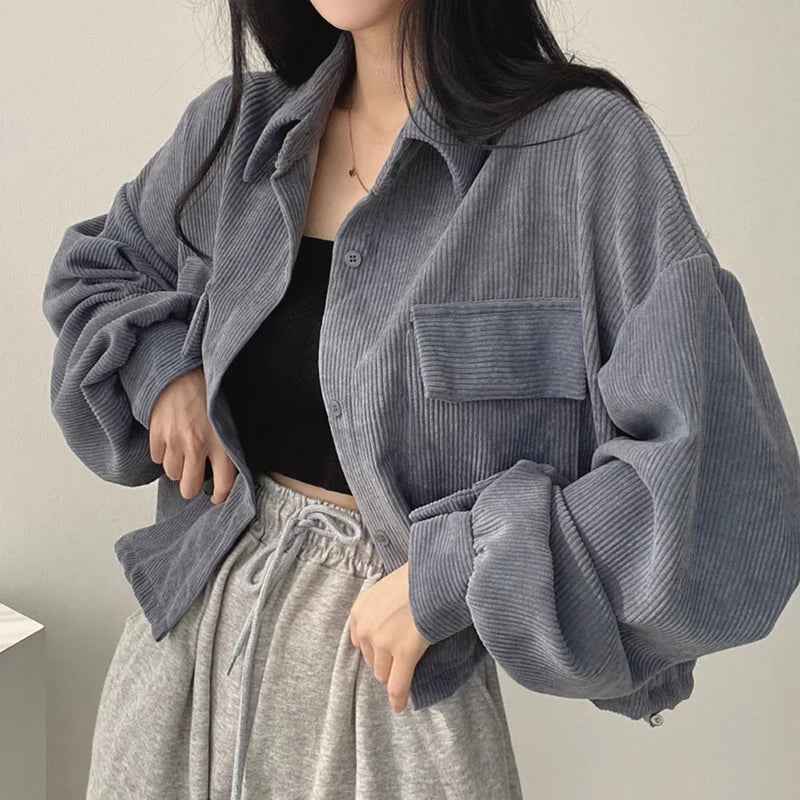 Women's Heather Corduroy Jacket