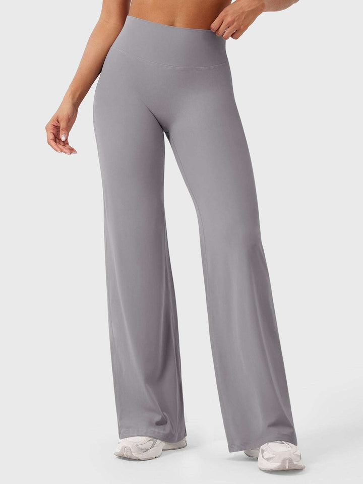 Women's High Waist Flared Summer Pants