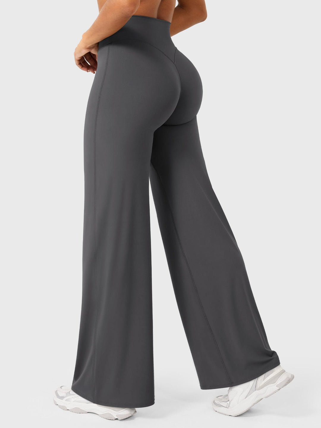 Women's High Waist Flared Summer Pants