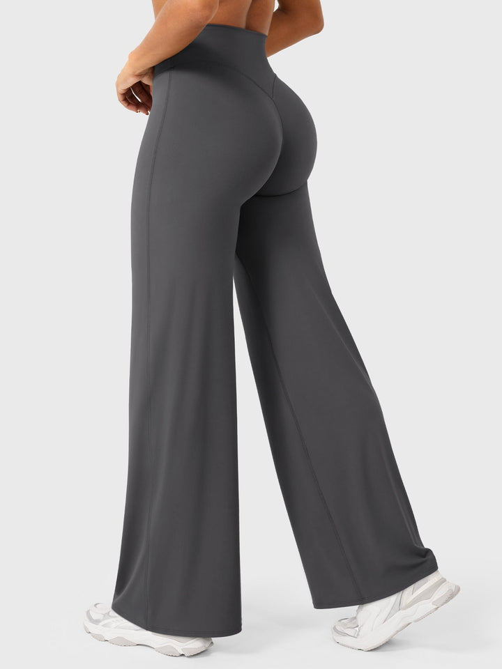 Women's High Waist Flared Summer Pants