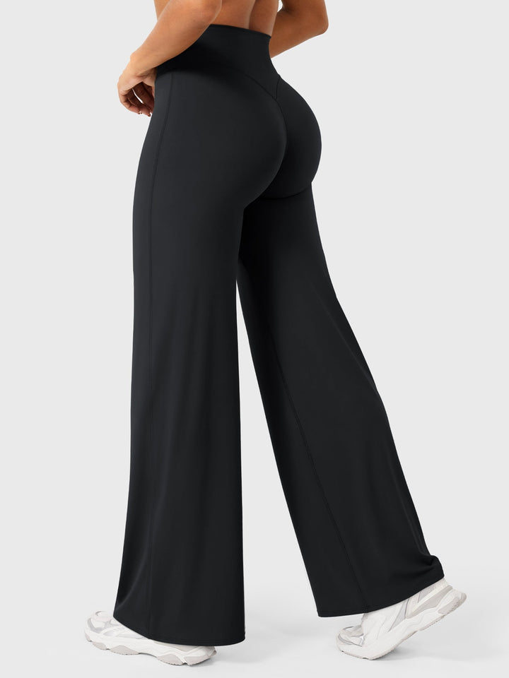Women's High Waist Flared Summer Pants